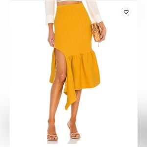 🌞 Knit Assymetrical Skirt